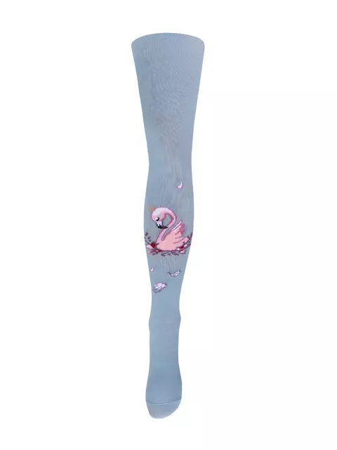 Колготки детские (рисунок) school 3280 брестские 1008 серо-голубой, 14С3280, 116-122 (18), БРЕСТСКИЕ,  - 3