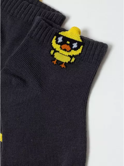 Носки детские (с пикотом) tip-top 967 темно-серый, 23С-110/1СП, 12, CONTE-KIDS,  - 6