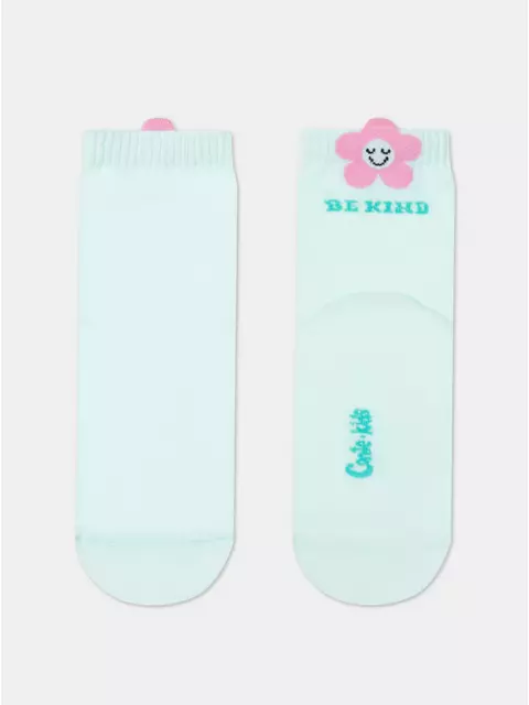 Носки детские (с пикотом) tip-top 976 бледно-бирюзовый, 23С-110СП, 20, CONTE-KIDS,  - 3