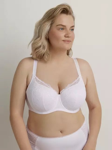 Бюстгальтер «дублированный» comfort plus rb5194 белый, 23С-0015КСП, 95C, CONTE ELEGANT,  - 2