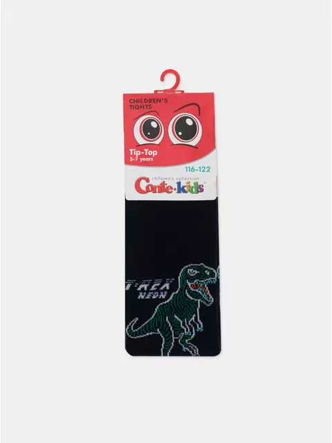 Колготки детские tip-top 690 темно-синий, 4С-04СП, 128-134 (20), CONTE-KIDS,  - 7