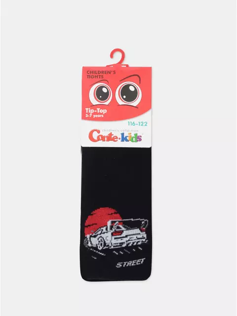 Колготки детские tip-top 684 черный, 4С-04СП, 128-134 (20), CONTE-KIDS,  - 4