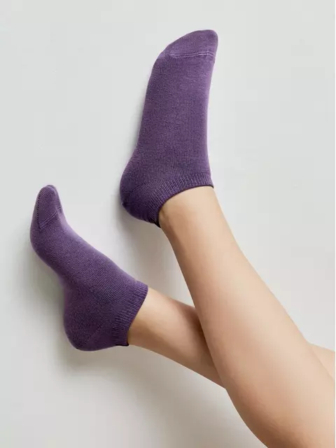 Носки женские (короткие) esli basic 590 сиреневый, 20С-39СПЕ, 36-39 (23-25), ESLI,  - 3