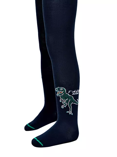 Колготки детские tip-top 690 темно-синий, 4С-04СП, 128-134 (20), CONTE-KIDS,  - 3