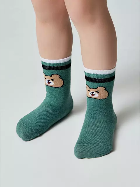 Носки детские tip-top 984 зеленый, 5С-11СП, 12, CONTE-KIDS,  - 3