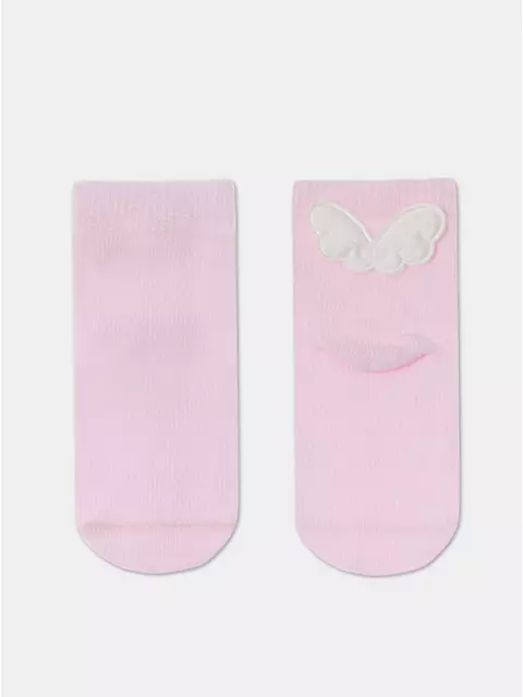 Носки детские tip-top с крылышками 389 cветло-розовый, 18С-157СП, 10, CONTE-KIDS,  - 1