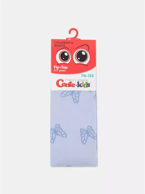 Колготки детские tip-top 678 бледно-фиолетовый, 4С-04СП, 116-122 (18), CONTE-KIDS,  - 6