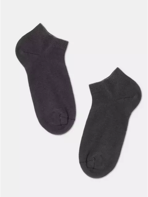 Короткие мужские носки esli 000 темно-серый, 19С-146СПЕ, 42-43 (27), ESLI,  - 1