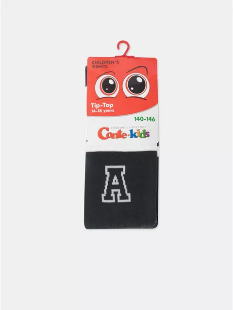 Колготки детские tip-top 680 черный, 4С-06СП, 140-146 (22), CONTE-KIDS,  - 4