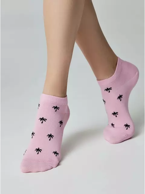 Спортивные короткие женские носки active 589 светло-розовый, 23С-111СП, 36-37 (23), CONTE ELEGANT,  - 2