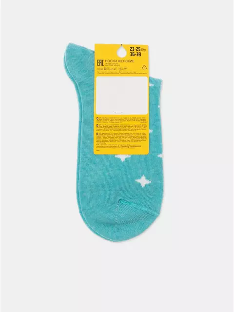 Носки женские esli basic 591 бирюза, 21С-78СПЕ, 36-39 (23-25), ESLI,  - 9