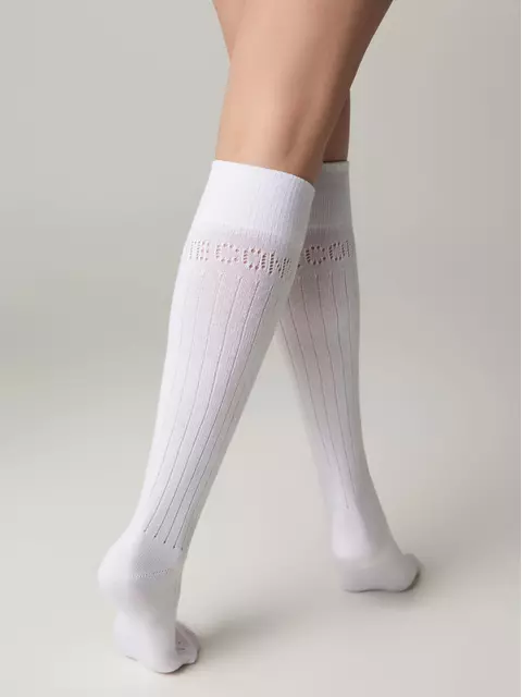 Гольфы женские conte classic 006 белый, 23С-152СП, 36-39 (23-25), CONTE ELEGANT,  - 3