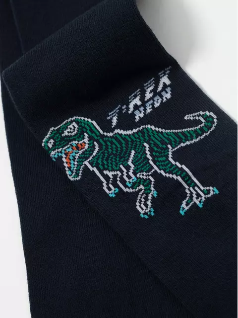 Колготки детские tip-top 690 темно-синий, 4С-04СП, 128-134 (20), CONTE-KIDS,  - 6