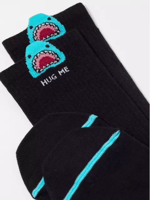 Носки мужские (удлиненные) diwari active 978 черный, 23С-141СП, 40-41 (25), DIWARI,  - 3