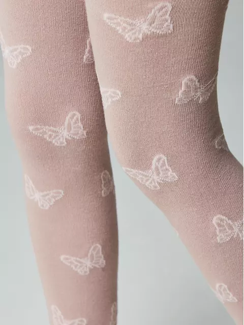 Колготки детские tip-top 678 пепельно-розовый, 4С-04СП, 116-122 (18), CONTE-KIDS,  - 2