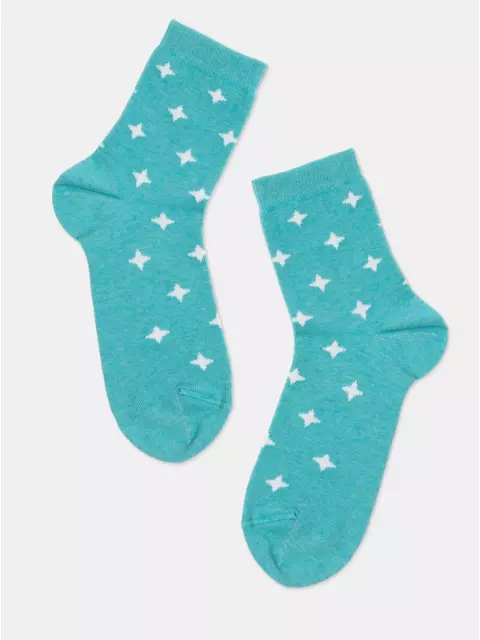 Носки женские esli basic 591 бирюза, 21С-78СПЕ, 36-39 (23-25), ESLI,  - 5