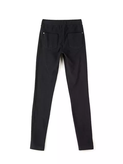 Экстрамягкие джеггинсы с высокой посадкой и термоэффектом windy nero, 18С-558ТСП, 164-90/XS, CONTE ELEGANT,  - 4