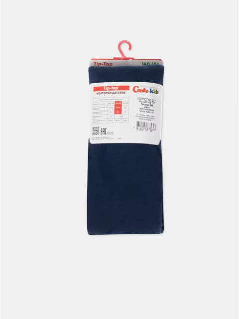 Колготки детские tip-top 680 темно-синий, 4С-06СП, 150-152 (22), CONTE-KIDS,  - 7