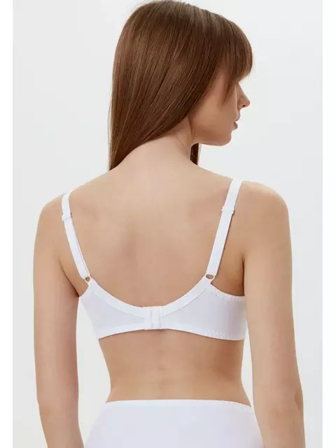Бюстгальтер на каркасах с мягкой чашкой aura rb6099 белый, , 85G, CONTE ELEGANT, - 2