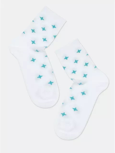 Носки женские esli basic 591 белый, 21С-78СПЕ, 36-39 (23-25), ESLI,  - 5