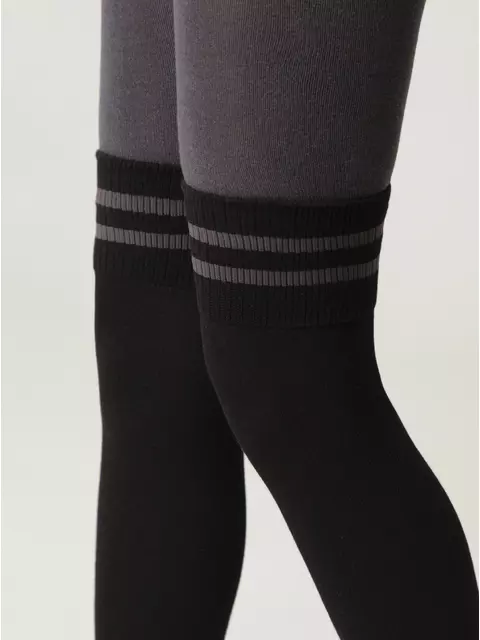 Колготки подростковые tip-top 685 темно-серый, 23С-153СП, 140-146 (22), CONTE-KIDS,  - 3