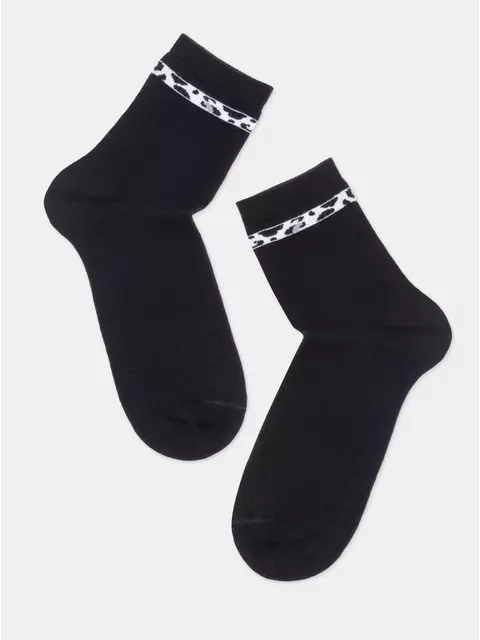 Носки женские esli basic 597 черный, 21С-78СПЕ, 36-39 (23-25), ESLI,  - 4