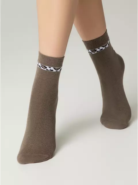 Носки женские esli basic 597 хаки, 21С-78СПЕ, 36-39 (23-25), ESLI,  - 2