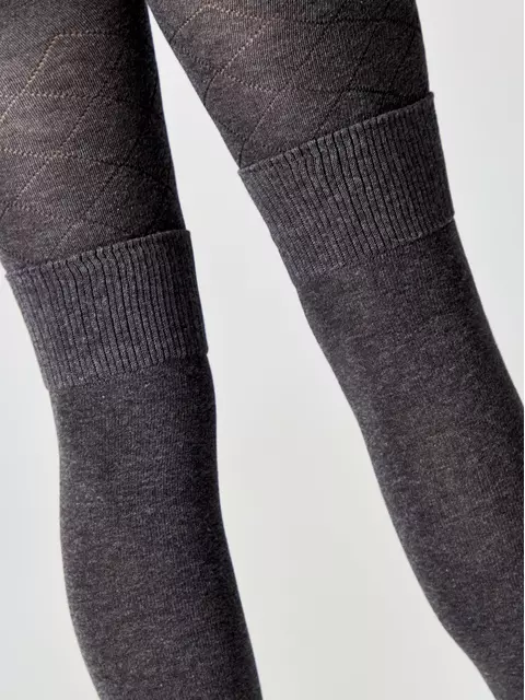 Колготки подростковые conte-kids tip-top 682 темно-серый, 23С-153СП, 140-146 (22), CONTE-KIDS,  - 6