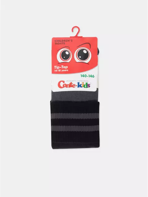 Колготки подростковые tip-top 685 темно-серый, 23С-153СП, 140-146 (22), CONTE-KIDS,  - 6