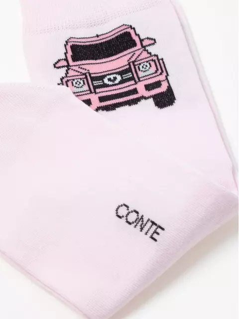 Носки женские happy 604 светло-розовый, 17С-21СП, 36-39 (23-25), CONTE ELEGANT,  - 5