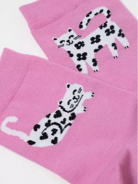 Носки женские хлопковые happy 608 мальва, 18С-227СП, 36-39 (23-25), CONTE ELEGANT,  - 7