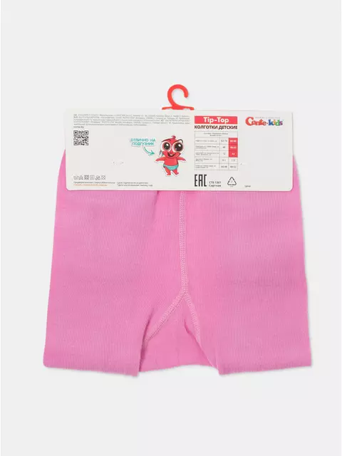 Колготки детские tip-top (мордашки) 691 розовый, 17С-60СП, 80-86 (14), CONTE-KIDS,  - 11
