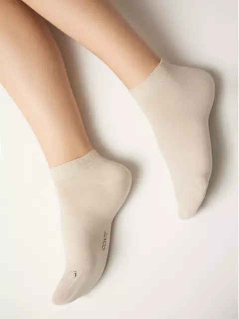 Короткие спортивные женские носки 3dsocks 000 бежевый, 24С-3СП, 39-41 (25-27), CONTE ELEGANT,  - 3