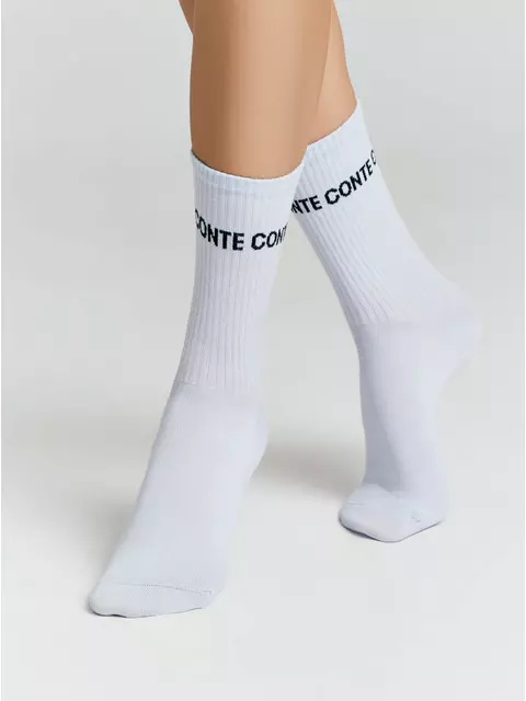 ​удлиненные женские носки active 619 бледно-фиолетовый, 20С-20СП, 36-38 (23-25), CONTE ELEGANT,  - 3