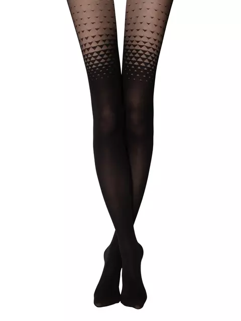 Колготки женские optic nero, 23С-144СП, 4, CONTE ELEGANT,  - 2