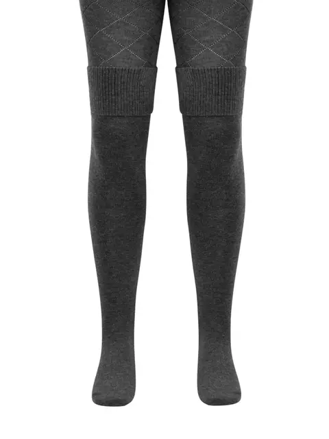 Колготки подростковые conte-kids tip-top 682 темно-серый, 23С-153СП, 140-146 (22), CONTE-KIDS,  - 3