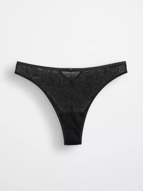 Трусы женские floral tattoo lbr 2872 black, 23С-2909ТСП, 90/XS, CONTE ELEGANT,  - 3