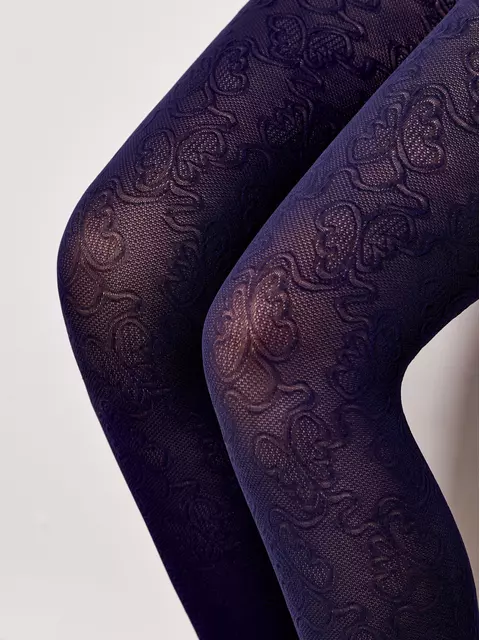 Фантазийные детские колготки из микрофибры daisy marino, , 104-110, CONTE ELEGANT, - 1