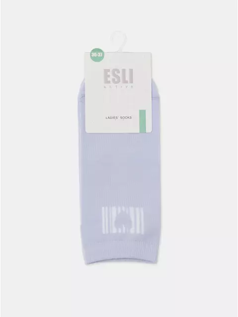 Короткие женские носки active esli 584 бледно-фиолетовый, 22С-42СПЕ, 36-37 (23), ESLI,  - 9