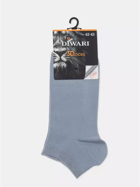 Короткие мужские носки diwari 3dsocks 000 светлый джинс, 23С-122СП, 40-41 (25), DIWARI,  - 5