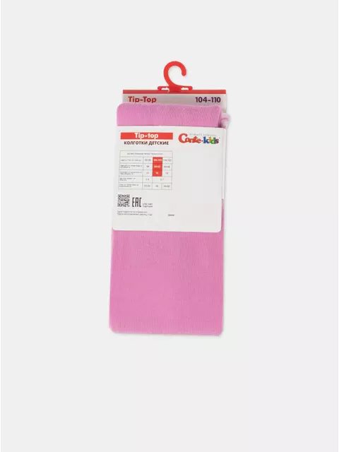 Колготки детские tip-top (мордашки) 691 розовый, 17С-60СП, 80-86 (14), CONTE-KIDS,  - 13