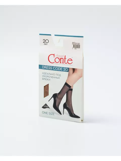 Носки женские dress code 20 (1 пара) natural, 24С-104СП, 36-39 (23-25), CONTE ELEGANT,  - 2