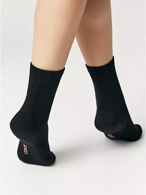 Носки женские хлопковые active 599 черный, 24С-11СП, 36-38 (23-25), CONTE ELEGANT,  - 4