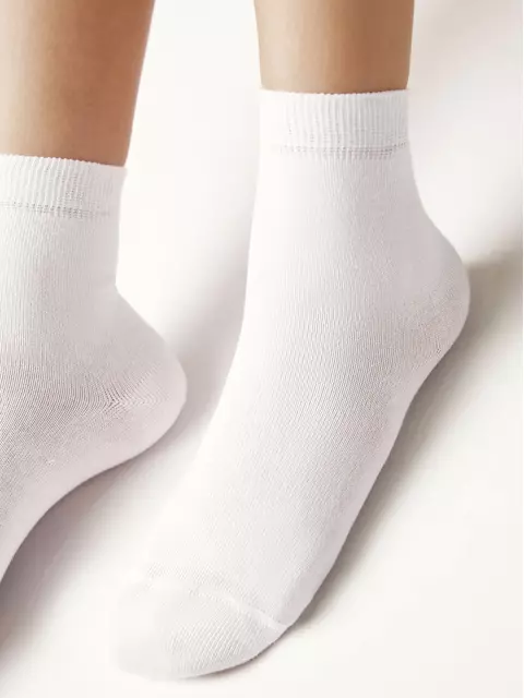 Носки детские однотонные 3dsocks 000 белый, 24С-70СП, 22, CONTE-KIDS,  - 1