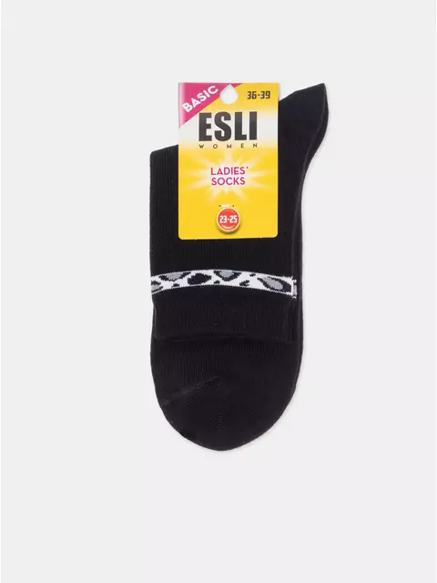 Носки женские esli basic 597 черный, 21С-78СПЕ, 36-39 (23-25), ESLI,  - 7
