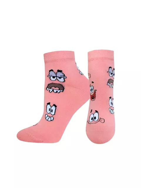 Носки женские spongebob 1146 (укороченные) 447 светло-персиковый, 21С1146, 36-37 (23), БРЕСТСКИЕ,  - 3