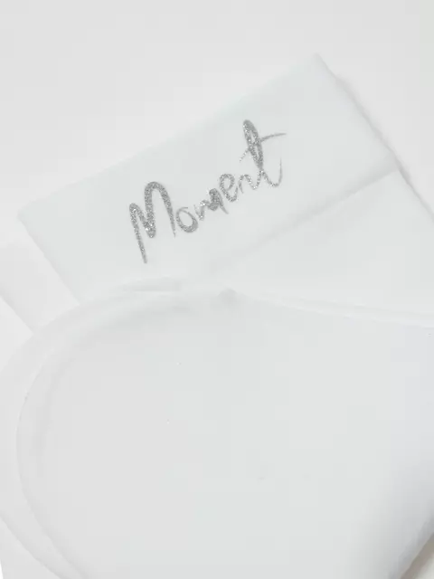 Матовые носки с сияющей термоаппликацией moment fantasy silver-bianco, 24С-6СП, 36-38 (23-25), CONTE ELEGANT,  - 5