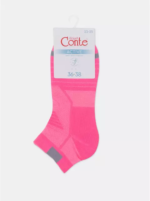 Носки женские (махровая стопа) active 598 розовый, 24С-10СП, 36-39 (23-25), CONTE ELEGANT,  - 5