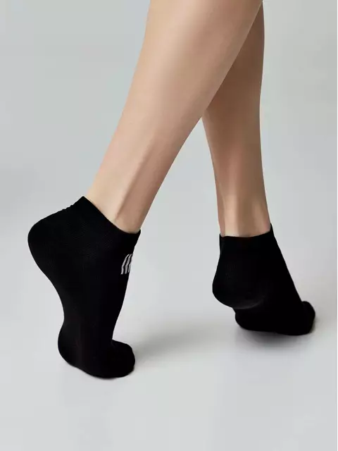Короткие женские носки active esli 584 черный, 22С-42СПЕ, 36-37 (23), ESLI,  - 2
