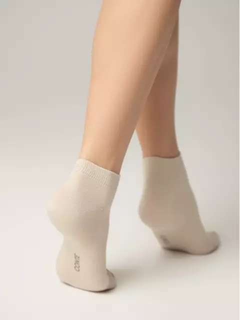 Короткие спортивные женские носки 3dsocks 000 бежевый, 24С-3СП, 39-41 (25-27), CONTE ELEGANT,  - 2